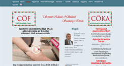 Desktop Screenshot of civilosszefogas.hu